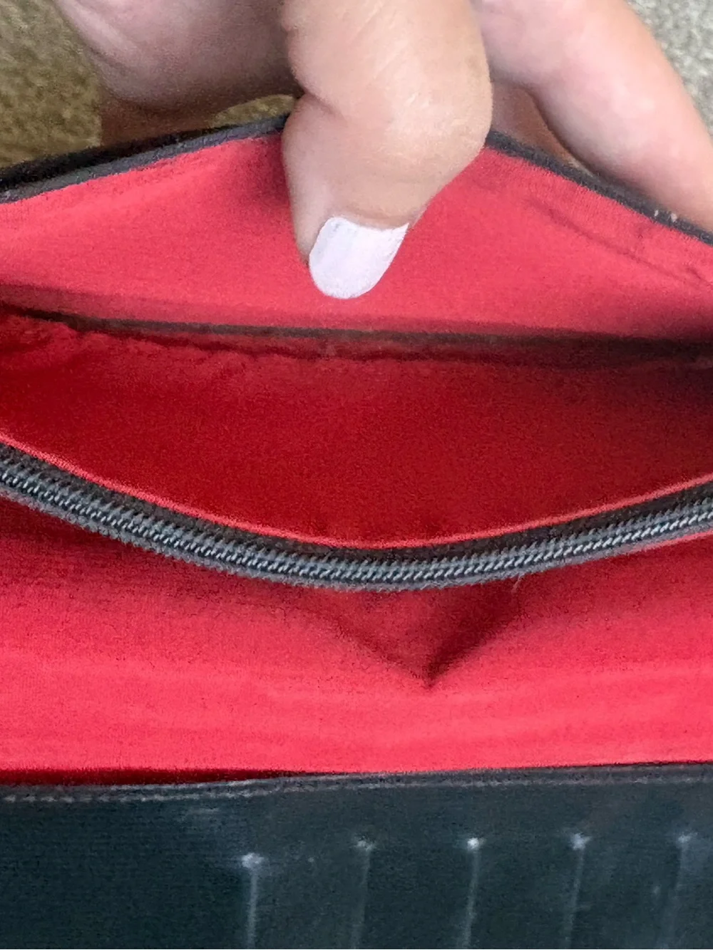 Auth Chanel long Bifold wallet w/COA